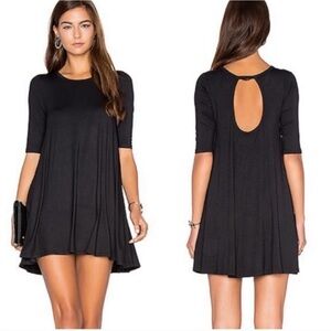 Free People Jacqueline Tunic in Black
